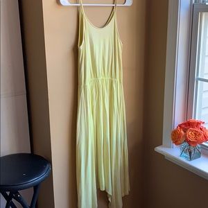 Art Class Yellow/Beige Tie-Dye Dress, NWT